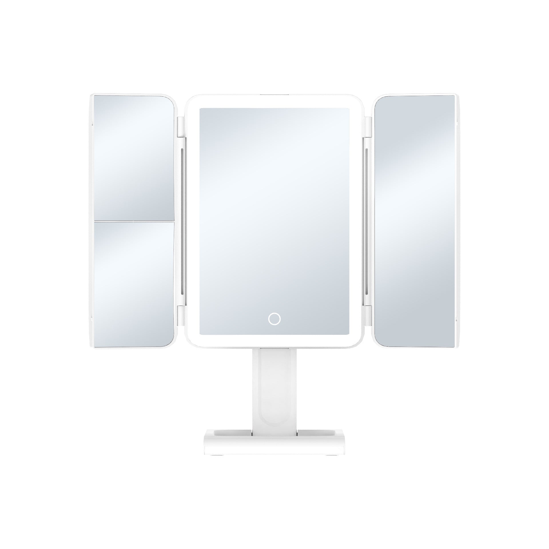 Popular led Desktop Makeup Mirror180°Rotating Folding Glowing