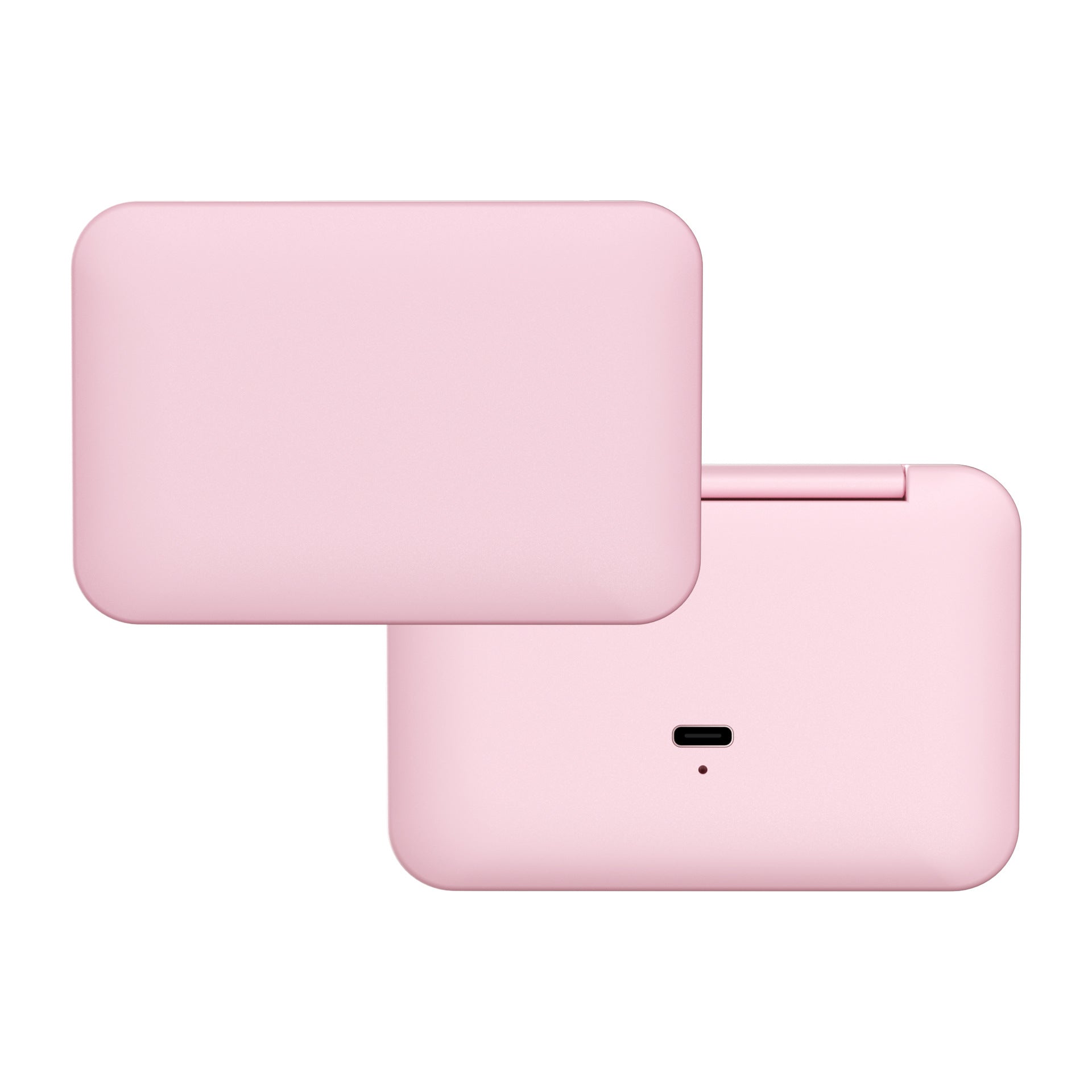 Mini Portable LED Makeup Mirror Three Colors Stepless Dimming