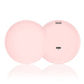 led Cosmetic Mirror Three-Color Luminous Round Portable Folding With Magnetic Suction Rechargeable Gift Small Mirror